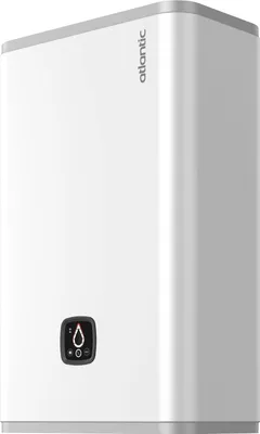 Image de Chauffe-eau électrique Linéo compact vertical mural connecté blanc 100L - ATLANTIC - 157213