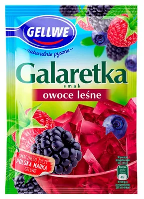 Produktbild von Gellwe Gelee mit Waldfruchtgeschmack 72 g