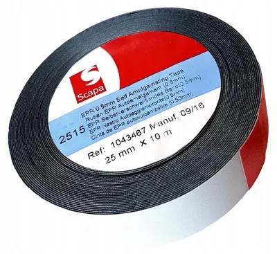 Produktbild von Scapa 2515 Selbstvulkanisierendes EPR Klebeband 132kV schwarz