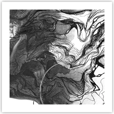 Produktbild von Poster - Poster ohne Rahmen - Frau Linie Kunst. - 50x50 cm - Wand Bild - Wanddeko - Wandbilder - Kunstposter - Wandposter - Bilder - Kunstdruck - Wanddekoration - Wandbild - P2XAC50x50-4687