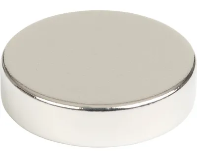 Obrázek produktu pro Walteco Magnet neodym kulatý průměr 20x5mm max. nosnost 7,5kg, 2 ks