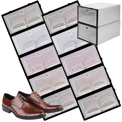 Produktbild von OSLO GREY Schuhkarton, 10er-Set, KI-generiertes Bild
