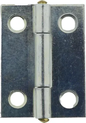 Produktbild von Scharnier verzinkt gerollt schmal 31,5 x 22,5 mm