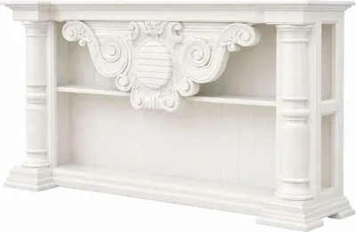 Immagine prodotto di Casa Padrino Consolle in stile rustico Bianco 170 cm - Mobili in stile rustico