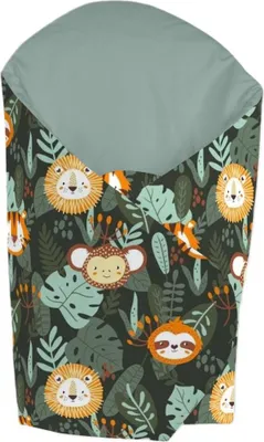 Produktbild von Babyhorn 75x75 cm Wild World / Albero Mio