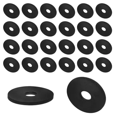 Produktbild von 30 Gummiringe, 25 mm Außendurchmesser, 7 mm Innendurchmesser, 2 mm Höhe, schwarz