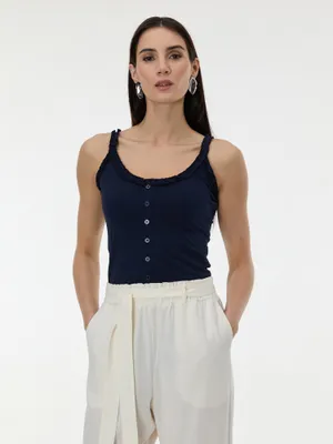 Produktbild von Orsay Dunkelblaues Damen-Tanktop L