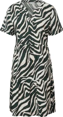 Produktbild von LTD QR Tunic Dress_printed 36618 pine grove green Größe 34