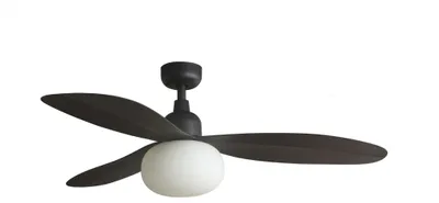 Image de Ventilateur de plafond à basse consommation avec éclairage et télécommande pour l'extérieur Palma