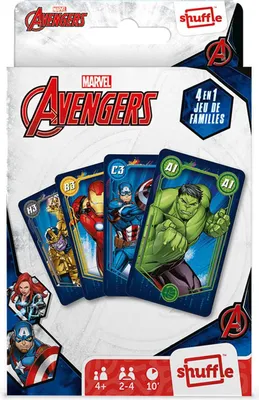 Produktbild von Disney Marvel Avengers - Quartett 4 in 1