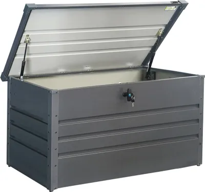 Produktbild von ZIPPER ZI-GAB100AN Aufbewahrungsbox Futterbox Gartenbox 100cm Breite 80kg grau