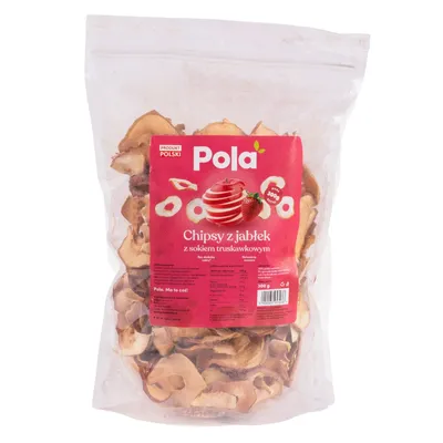 Obrázok produktu pre Jablkové lupienky s jahodovou šťavou 300g