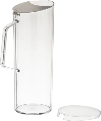 Produktbild von APS 10778 Cerealienkaraffe, Kunststoff (SAN)/Edelstahl, 1,5 Liter, Ø 10 cm, Höhe 28 cm