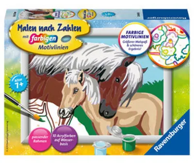 Obrázek produktu pro Ravensburger 28469, Obrazy v balení, Chlapec/děvče, Přiložené nálepky, Omalovávací kniha/album