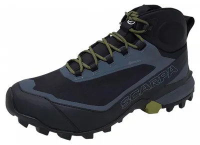 Immagine prodotto di Ribelle Cross 2 Mid GTX, Escursione veloce, scarpa da trekking leggera, uomo - Scarpa, colore:1122-nero/oliva, misura:45 (10.5 UK)