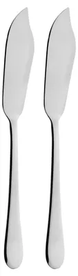 Fischmesser-Set 2-teilig, 21 cm, Edelstahl 18/0, spülmaschinengeeignet