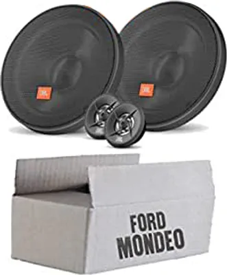 Produktbild von Lautsprecher Boxen JBL 16,5cm System Auto Einbausatz - Einbauset passend für Ford Mondeo Front Heck - justSOUND
