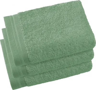 Produktbild von gästehandtuch Contessa40 x 60 cm seagrün 3 Stück