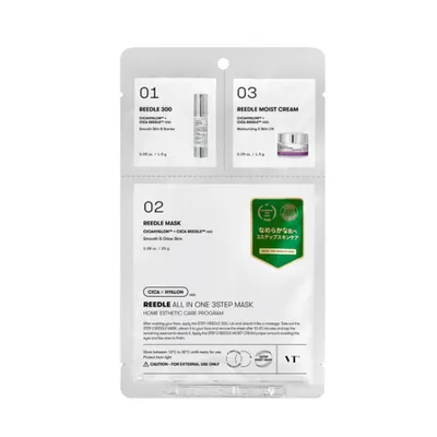 Immagine prodotto di VT COSMETICS REEDLE SHOT ALL IN ONE 3STEP MASK - Set di cura in 3 fasi