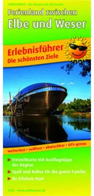 Image de Pays de vacances entre l'Elbe et la Weser 1:160 000