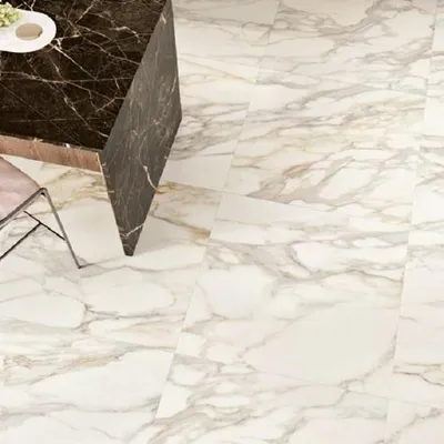 Zdjęcie produktu dla CASA39 Płytki imitujące marmur w kolorze złotym, 90 x 90 cm, Margres Endless