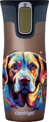 Produktbild von ContiGo! West Loop 2.0 Thermobecher 470ml - Latte- Hund