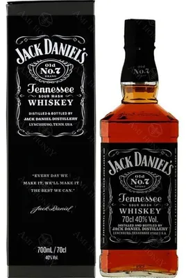 Image de Jack Daniel's Old No. 7, 0,7 l, Blend, États-Unis, Tennessee, Bouteille en verre, 40 %