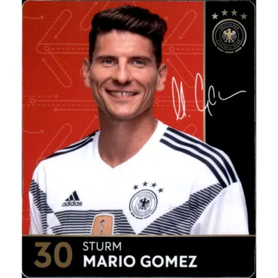 Produktbild von 30 - Mario Gomez - REWE WM18 Sammelkarte