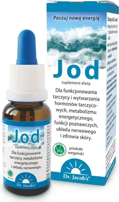 Productafbeelding van Dr. Jacobs JOD KALIUMJODIDE SCHILDKLIER druppels, 20 ml