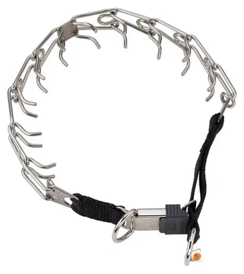 Obrázok produktu pre Sprenger, obojok pre psy s dvojitou západkou, strieborný, 40 cm
