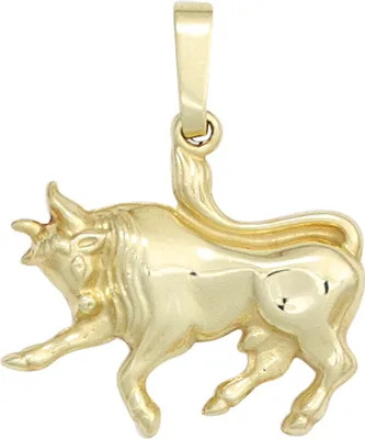 Produktbild von JOBO Anhänger Sternzeichen Stier 333 Gold Gelbgold