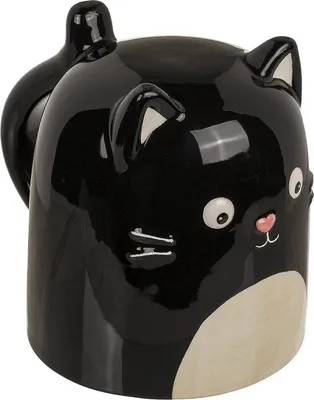Image de Tasse en céramique 400 ml « Chat à l'envers »