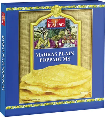 Produktbild von Truly Indian Poppadums Madras 112g