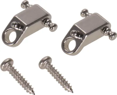 Produktbild von 2pcs E-Gitarre Saitenhalter Führung Gitarre Ersatzteile Zubehör mit Befestigungsschrauben