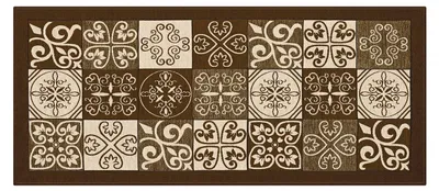 Immagine prodotto di Tappetino antiscivolo per la cucina, lavabile, 55 x 80 cm, ideale per proteggere il pavimento