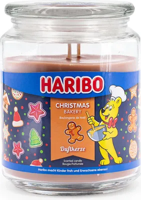 Image de Christmas Bakery - Bougie parfumée 510g de Haribo