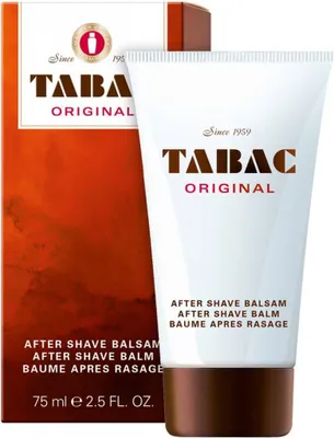 Zdjęcie produktu dla Tabac Original, Balsam po goleniu, Skóra wrażliwa, 75 ml, Odżywiający, Wygładzający, Kojąca