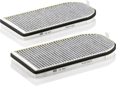 Produktbild von 2 MANN Aktivkohle-Innenraumfilter für Alpina B12 53,7 BMW 7 E38 728-750 + tds d ab 1994