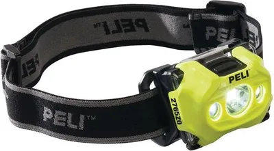 Image de Lampe frontale à LED 2765 Z0 4,5 V p.batteries 3xAAA Micro 3xAAA Micro PELI
