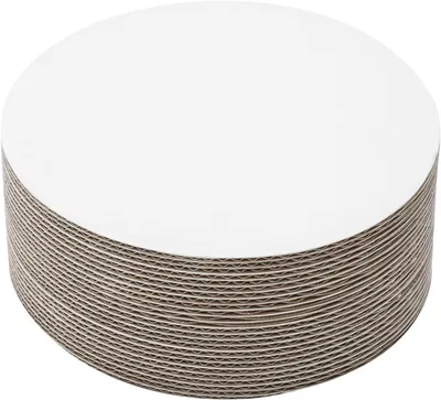 Imagen del producto de Bandejas redondas para pasteles, de 15 cm de diámetro, paquete de 25 unidades, para uso en la cocina