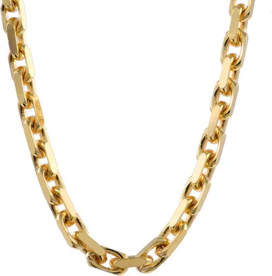 Produktbild von Ankerkette diamantiert Länge 50cm - Breite 1,9mm - 585-14 Karat Gold