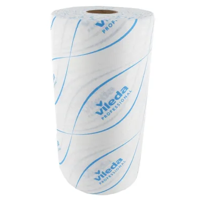 Produktbild von Vileda r-MicronSolo Rolle Weiß-Blau (180 Blatt)