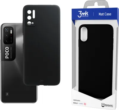 Produktbild von 3mk Matt Case für Xiaomi Poco M3 Pro - Schwarz KP20286