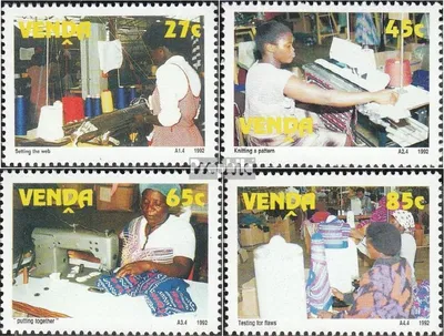 Produktbild von Briefmarken Südafrika - Venda 1992 Mi 233-236 (kompl.Ausg.) FDC Bekleidungsindustrie