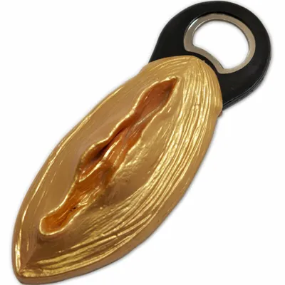 Immagine prodotto di Apriscatole D'oro A Forma Di Vagina