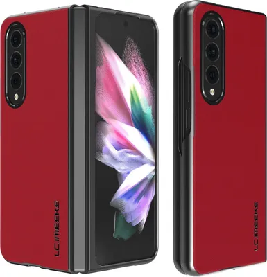Image de Étui pour Samsung Galaxy Z Fold4 5G en similicuir / plastique