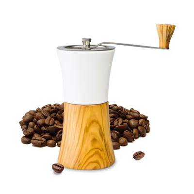 Image de Moulin à café en bois d'olivier MCWN-2-OV / Bestbrew