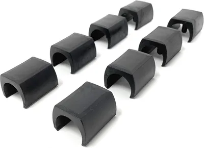 Produktbild von Klemmschalengleiter 8er Set für Stühle mit Bodenschonern Ø 20-22 mm