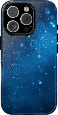 Produktbild von Tiefblaue Lichterpracht – Hülle Kompatibel mit iPhone 16 Pro
