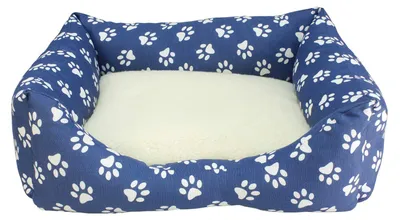 Imagen del producto de Arquivet 29136 Bett, huella, azul, 60 x 55 x 18 cm